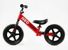 Велобіг 12 Corso, колеса - EVA (піна), сталева рама «NEO» EN-52360 червоний, підставка для ніг фото westvelo.com