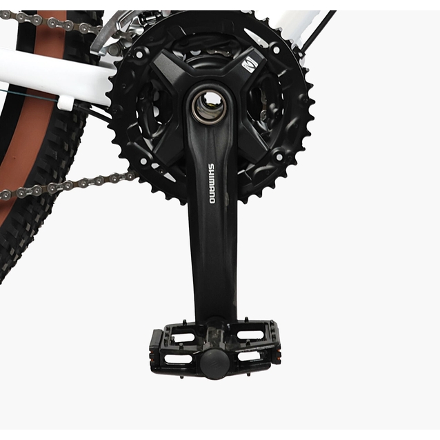 Велосипед 29 AL Corso «ENIGMA» NG-29747 алюміній 19", (к-т SHIMANO Alivio) вилка Santour гідравлічна, чорно-біло-коричневий фото westvelo.com