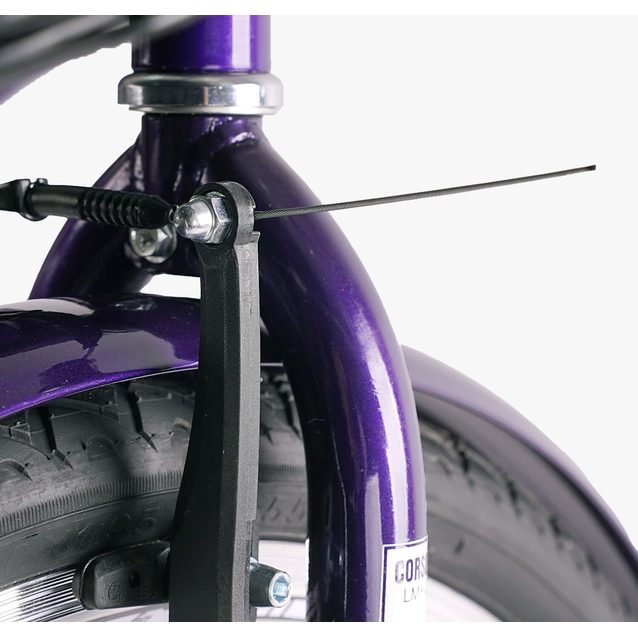 Міський велосипед 26 ST Corso «TRAVEL» TL-26106 сталь 16,5", темно-фіолетовий(2) (+к(чорний)/к/б) фото westvelo.com