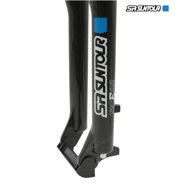 Вилка 26 аморт. безрізьб. SR SUNTOUR (XCE28) Ø28.6mm (1-1/8") disk. AL. шток L-255mm. хід:100мм фото westvelo.com