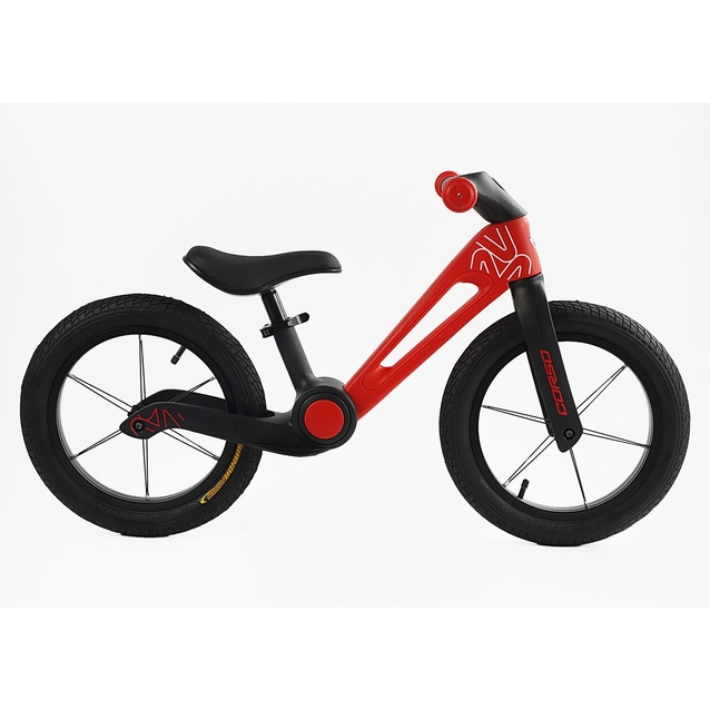 Велобіг 14 Corso надувні колеса, нейлонова складна рама NL-60320 червоний фото westvelo.com