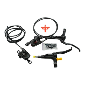 Гідравлічні гальма SHIMANO (MT-200) (зад R/1550мм + перед F/800мм)