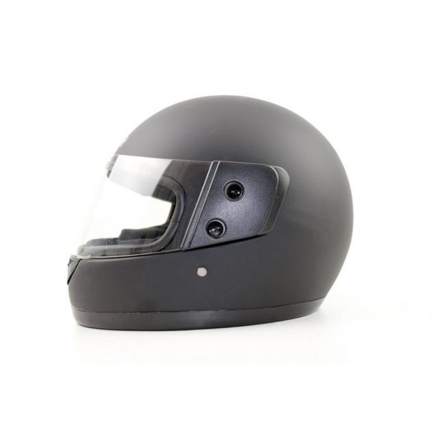 Мото шолом, закритий (XS 53-54) F2 чорний матовий (825-2) фото westvelo.com