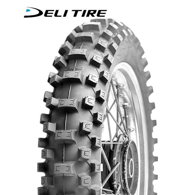 Покришка "18" 100/100-18 DELI TIRE Індонезія (SB-156) MAXI GRIP SG1-R шип-кросс TT фото westvelo.com