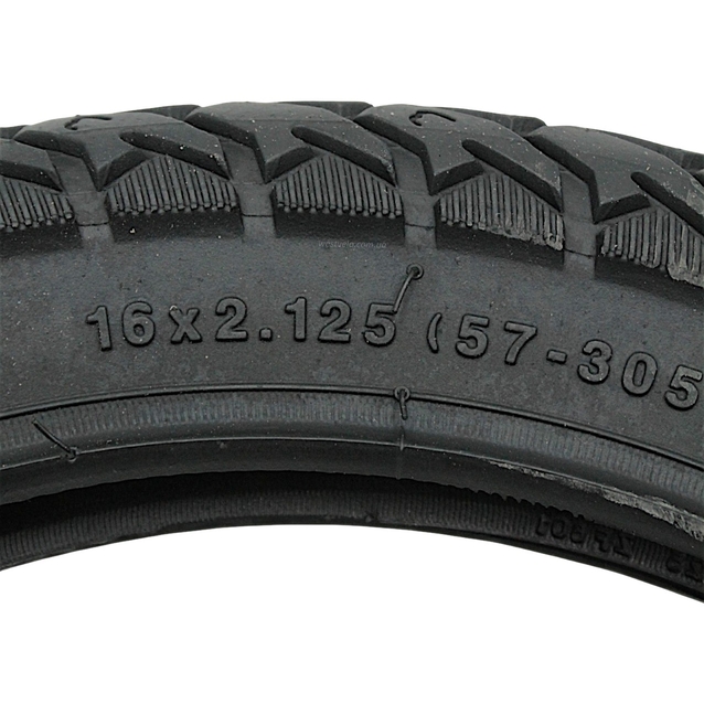 Покришка 16-2.125 PERFECT (403) для електровелосипеда, E-BIKE TT фото westvelo.com
