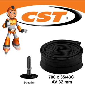 Камера турист 28 короткий ніпель AV 35mm CST (35-43С)(37/45-622)