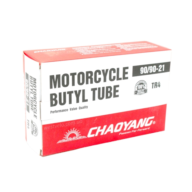 Камера "21"  90/90-21 CHAOYANG (TR-4) фото westvelo.com