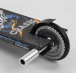 Самокат трюковий Best Scooter «CRASH» 37890 чорно-синій, HIC-система, пеги, AL диск та дека, колеса PU Ø110mm, ширина керма - 57 см фото westvelo.com