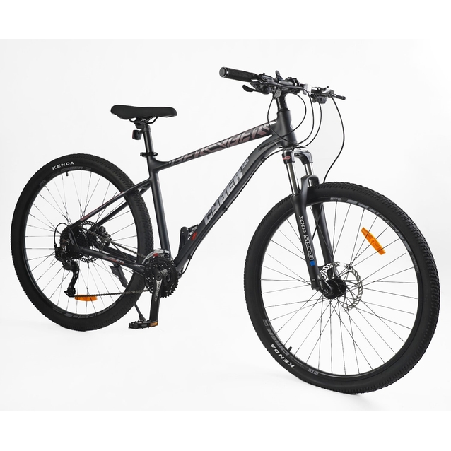 Велосипед 29 AL Corso «CYBER» CB-29531 алюміній 19", (к-т SHIMANO) чорно-червоний фото westvelo.com