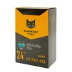 Камера 24. довгий ніпель AV 48mm BLACK CAT (1.75-2.125) самоклеюча (з антипрокольним гелем) фото westvelo.com