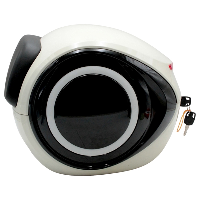 Кофр (багажник) для мотоцикла задній LIPAI (350х350х260) 32L слонова кістка, крапля фото westvelo.com