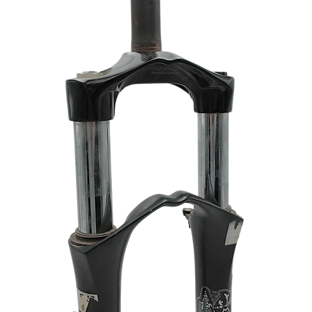 Вилка 26 аморт. безрізьб. (MARZOCCHI DIRT JUMPER 3) (різаний шток 200мм) disk Ø28.6мм хід-100мм чорний фото westvelo.com