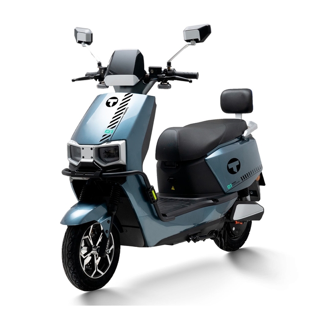 Електроскутер Tairon «TF» 299537, двигун 2000W, акумулятор 72V 38Ah графеновий, синій, колеса 10" фото westvelo.com