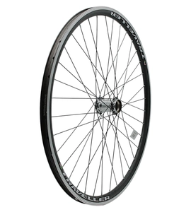 Колесо 28-29 зад, обід 2-ний чорний, стакан, чорна спиця