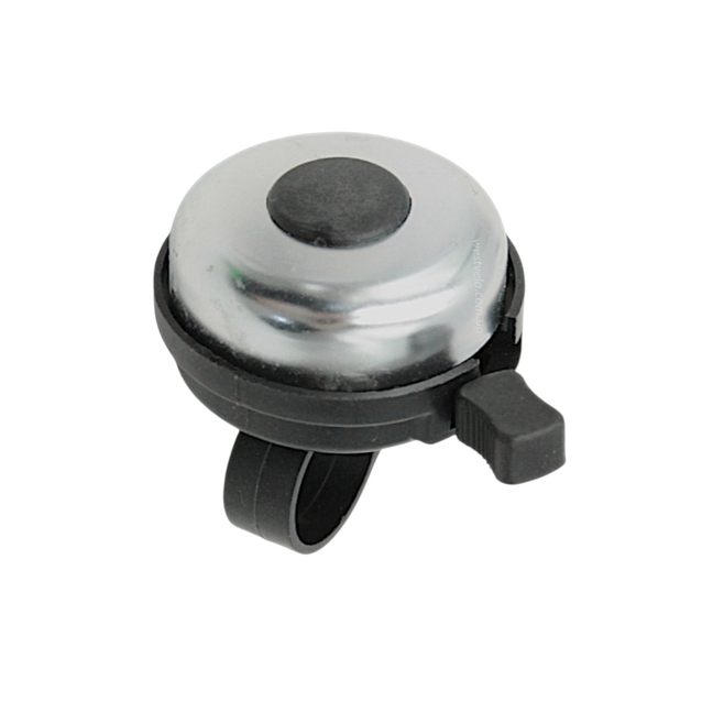 Дзвінок алюмінієвий нікель, (DK4/A) пластмасова основа фото westvelo.com