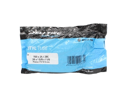 Камера турист 28 presta FV 51.5mm DELI TIRE (25-28)
