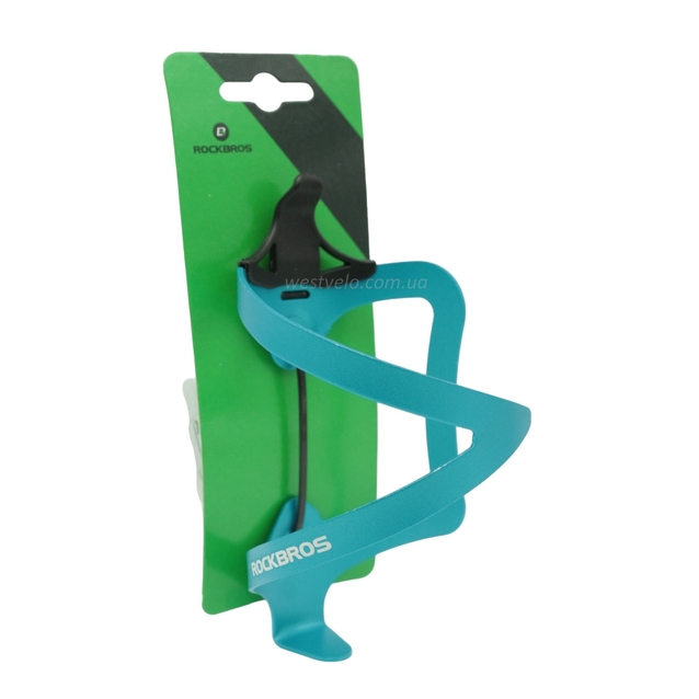 Фляготримач алюміній ROCKBROS синій, тип 1 фото westvelo.com