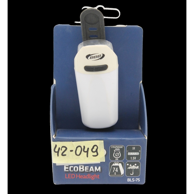 Фара на батарейках BBB (BLS-75) EcoBeam, кр-ння силікон фото westvelo.com