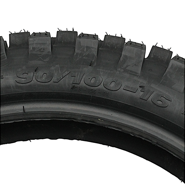 Покришка "16" 90/100-16 DELI TIRE Індонезія (SB-156) шип-кросс TT фото westvelo.com