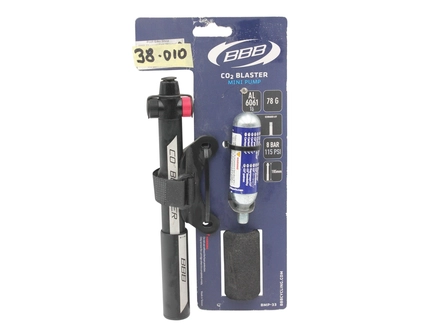 Насос вело BBB BMP-33 (Co2) "Blaster" combi pump чорний (AV/FV)