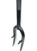 Вилка 20 сталева Ø25.4mm V-brake L-200mm р.з L-100mm чорна фото westvelo.com