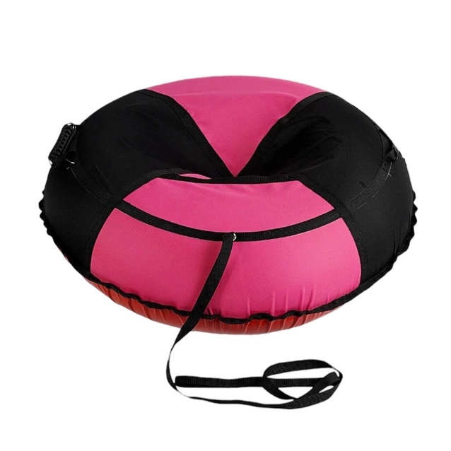 Тюбінг Ø 1.2 м. чорно-рожевий №6 фото westvelo.com