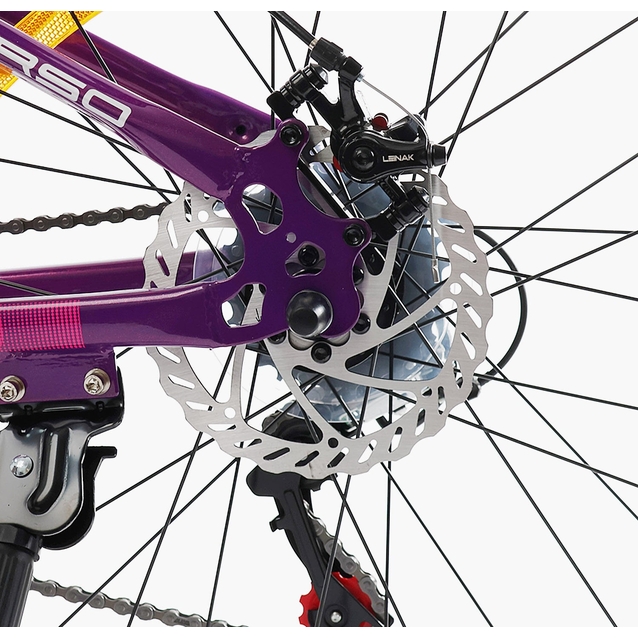 Велосипед 26 ST Corso «ENERGY» EN-26813 сталь 13", (к-т SHIMANO) фіолетовий фото westvelo.com