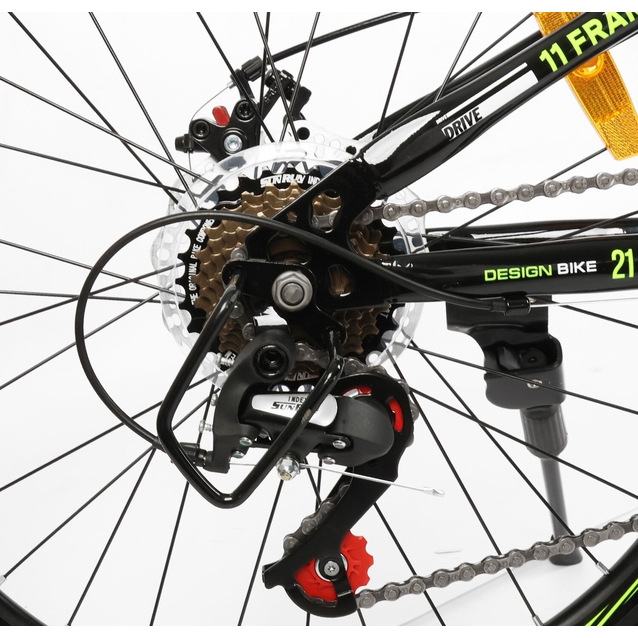 Велосипед 24 ST Corso «PATROL» PL-24057 сталь 11", (к-т SunRun) чорно-жовтий фото westvelo.com