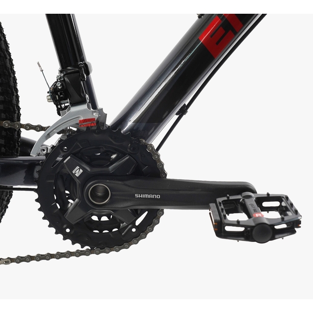 Велосипед 29 AL Corso «ENIGMA» NG-29069 алюміній 21", (к-т SHIMANO) чорно-червоний фото westvelo.com