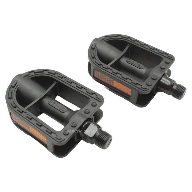 Педалі дитячі пластик NECO WP-148, чорні фото westvelo.com