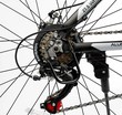 Велосипед 27.5 AL Corso «LEGEND» LG-27754 алюміній 15,5", (к-т SHIMANO) чорно-сірий фото westvelo.com