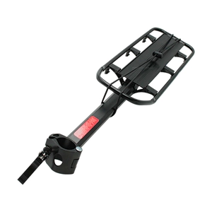 Багажник консольний на трубу сідла, алюміній H-18 з підпорами (ексцентрик)