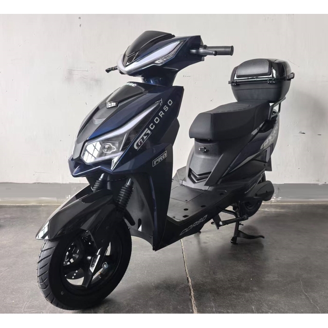 Електроскутер Corso «GTS-RR»  GTS-636079, двигун 1500W, акумулятор 72V/30Ah літій-залізо-фосфатний, синій фото westvelo.com