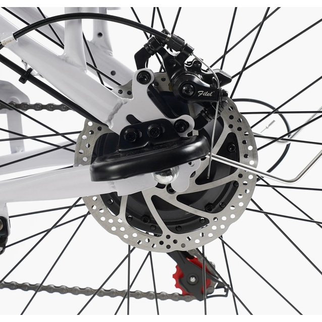 Електровелосипед 24 ST Corso «ROCCO» RC-40716 сталь, двигун  500W, акумулятор 48V20Ah літієвий, білий фото westvelo.com