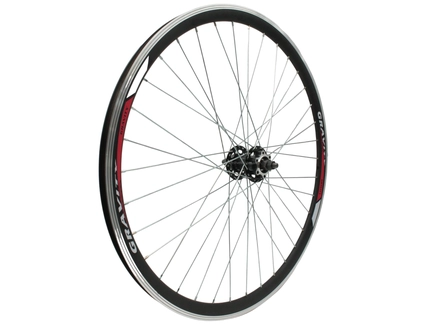 Колесо 27,5 перед, обід 2-ний чорний, втулка SHUNFENG, диск 6 болтів