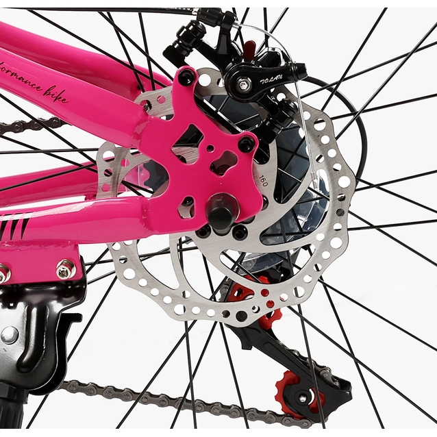 Велосипед 24 ST Corso «GENESIS» G-24288 сталь 11", (к-т SunRun) рожевий фото westvelo.com