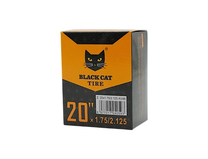 Камера 20. довгий ніпель AV 48mm BLACK CAT (1.75-2.125)