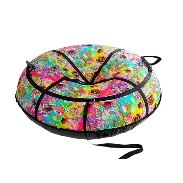 Тюбінг "Кольоровий" Ø 1м. принт №9 фото westvelo.com