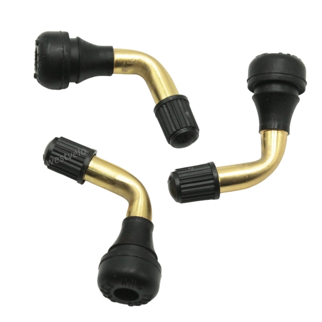 Ніпель кривий, для безкамерної шини електросамоката Ø15 (PVR 70) фото westvelo.com