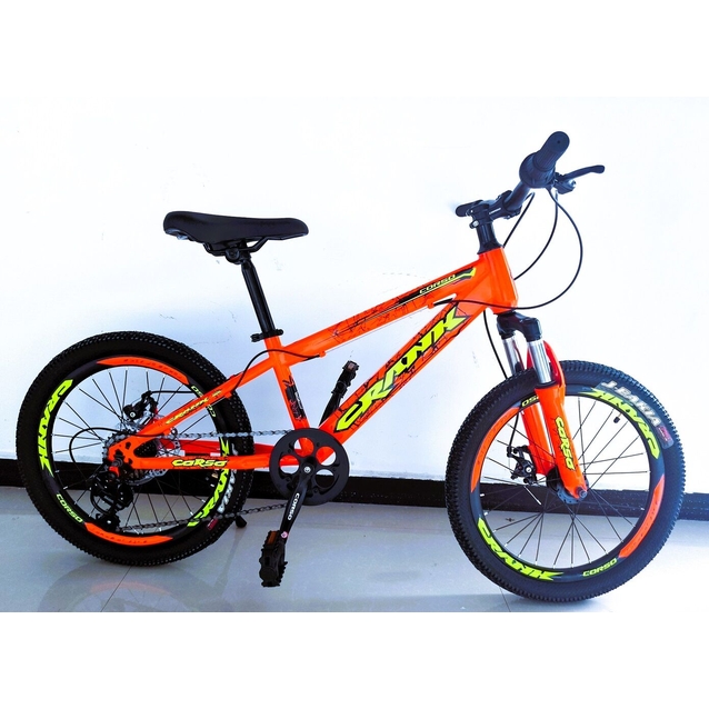 Велосипед 20 ST Corso «CRANK» CR-20095 сталь 11", (к-т SHIMANO) помаранчевий фото westvelo.com