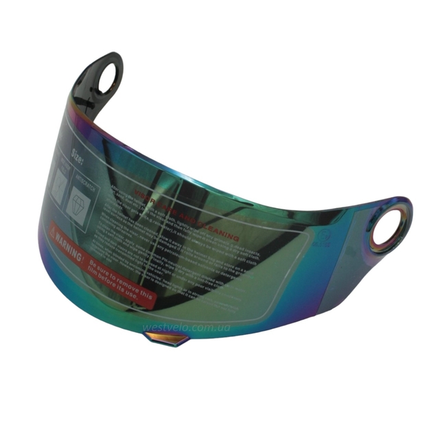 Скло мото шолома закритого «M61» тоноване фото westvelo.com