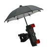 Тримач для телефону пластик, (водонепроникна парасолька 174‑89mm) чорний фото westvelo.com