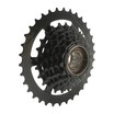 Зірка задня різьбова 7-рик Megarange, LIAN SHENG чорна (14-34T) фото westvelo.com