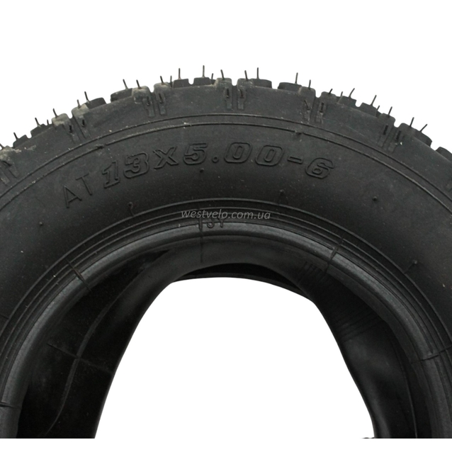 Покришка на квадроцикл "6" 13х5.00-6 + камера фото westvelo.com