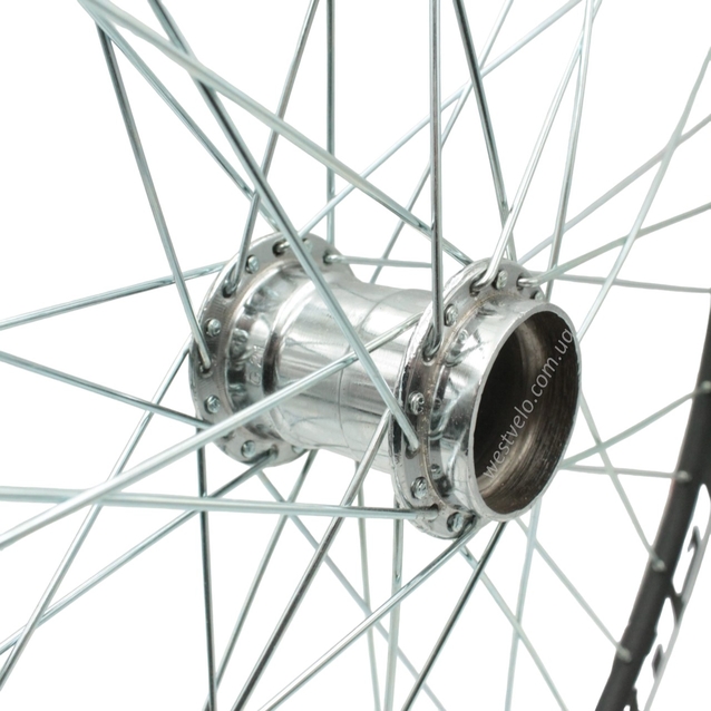 Колесо 26 зад, обід 2-ний чорний, стакан фото westvelo.com