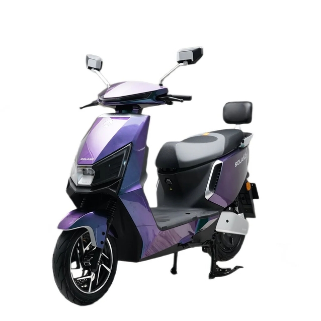 Електроскутер Garow «SOLANO» CR-308667, двигун 2500W, акумулятор 72V 30Ah літій-залізо-фосфатний, хамелеон, колеса 12/10" фото westvelo.com
