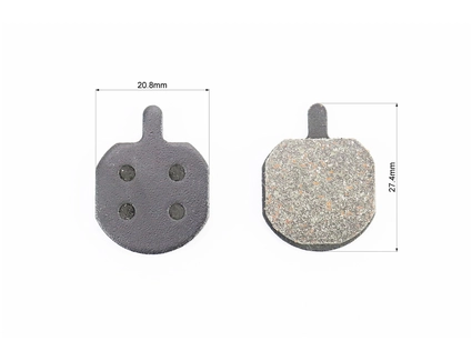 Колодки гальмівні дискові № 06 ANDSON (YL-1009) чорні