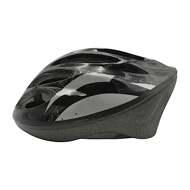 Вело шолом "TK Sport" 718 (54 см) чорно-сірий фото westvelo.com