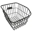 Кошик металевий на багажник чорний (267) (400х310х250) фото westvelo.com