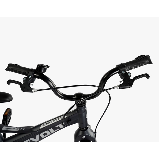 Дитячий велосипед 18 MG Corso «REVOLT» MG-18298, магнієва рама, чорний фото westvelo.com